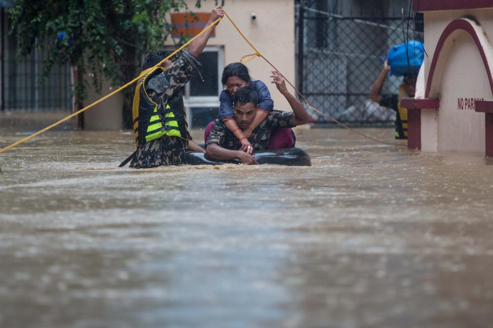 The Weekend Leader - Death toll from Nepal floods, landslides reaches 101